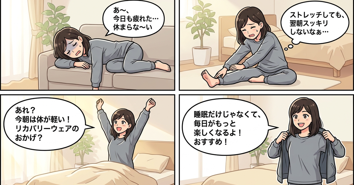 まとめ:リカバリーウェアで変わるのは睡眠だけじゃない