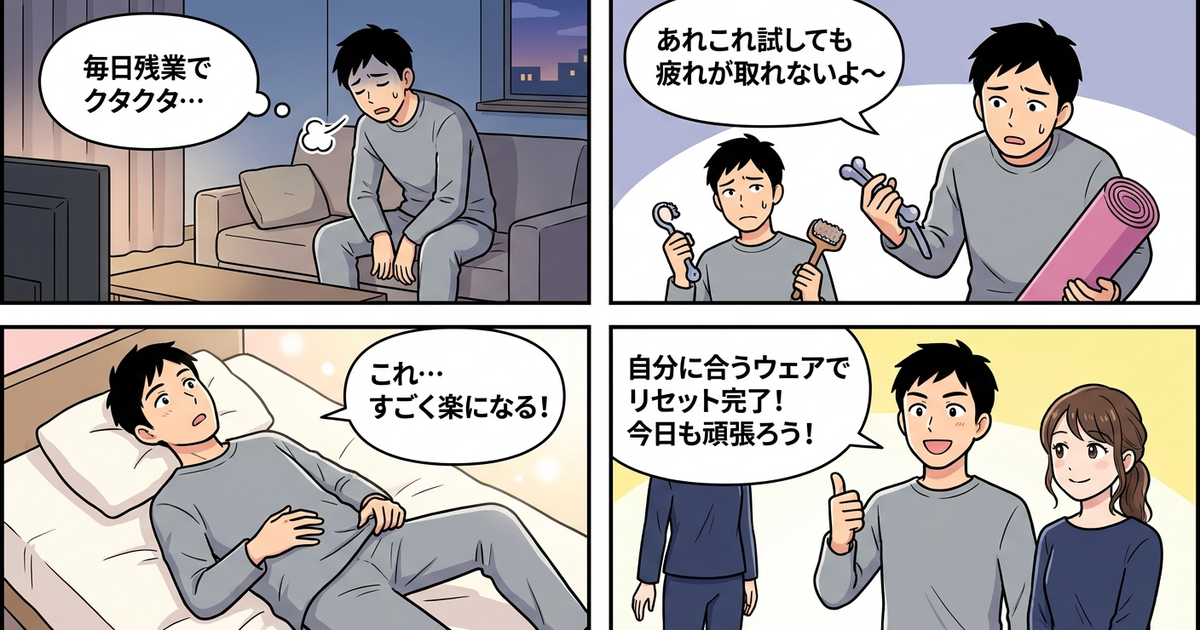 まとめ：自分の生活リズムに合うリカバリーウェアで毎日の疲れを効率的にリセットする